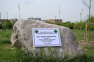 Bişkek’te “Dr. Yakup Ömeroğlu Anısına Türk Dünyası Aydınları Hatıra Ormanı” Açıldı